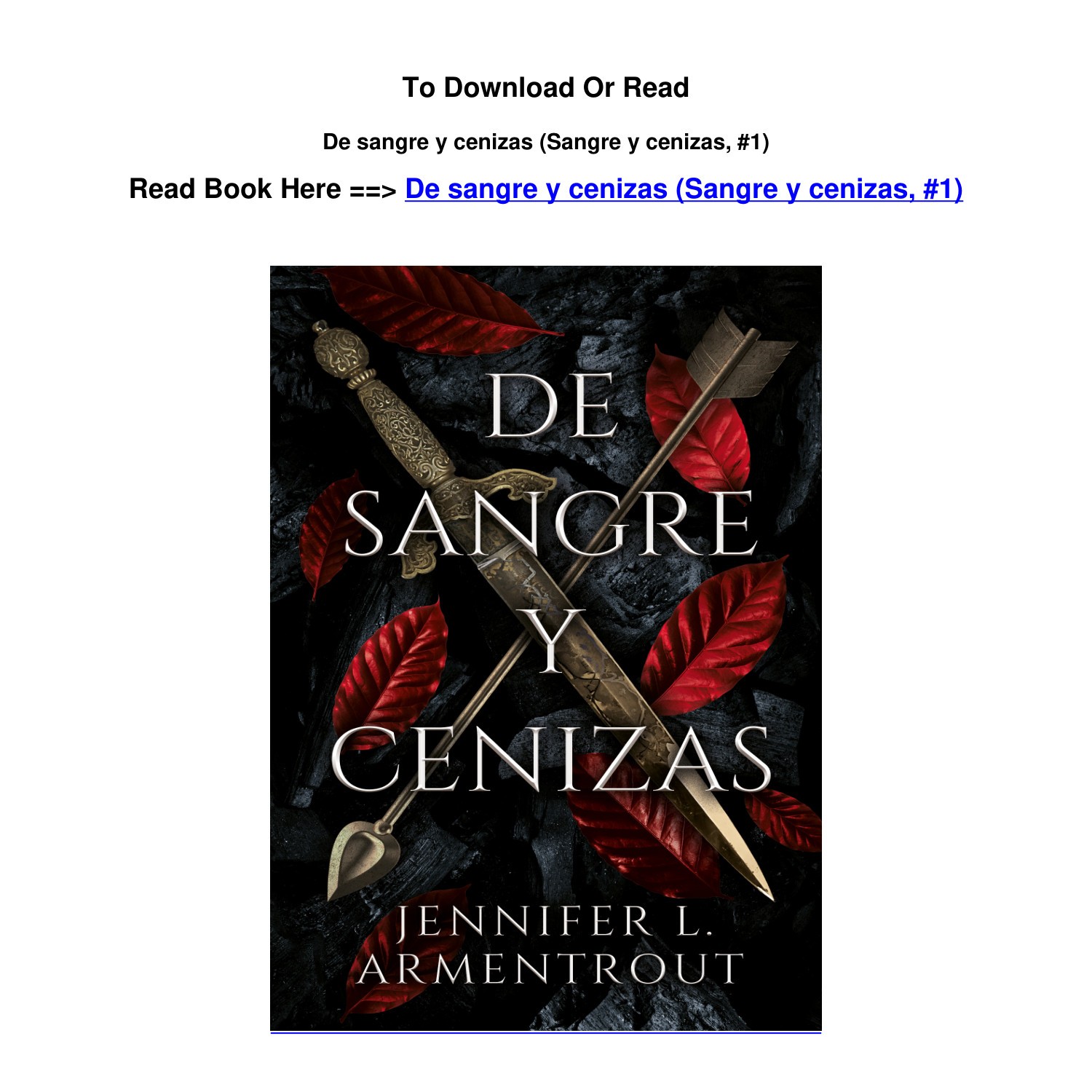 Download Mundo de sangre y cenizas PDF