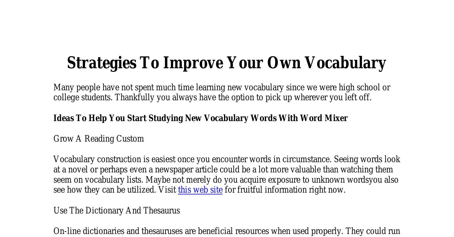 strategies-to-improve-your-own-vocabulary-pdf-docdroid