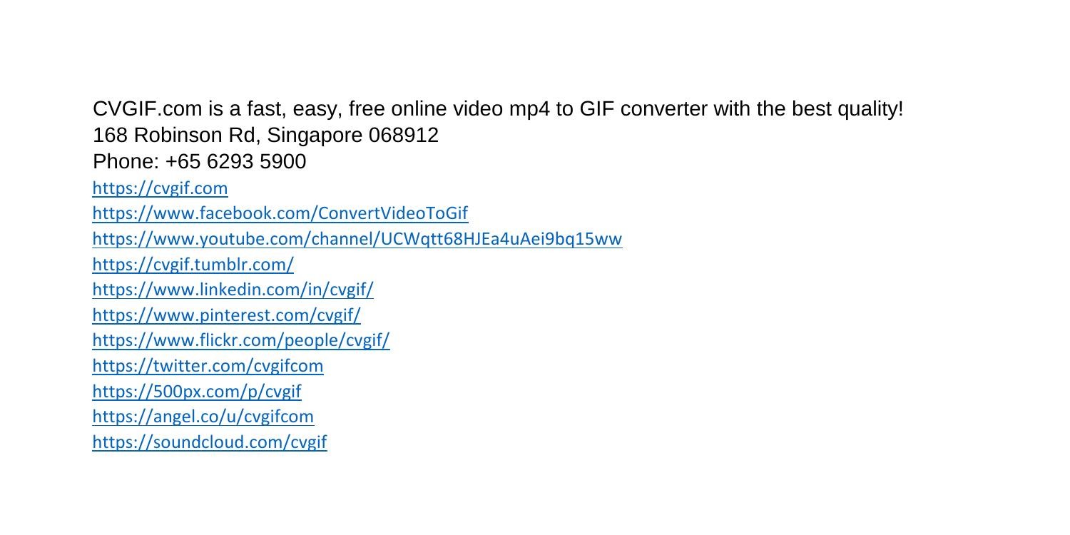 Converter vídeo para GIF - CVGif