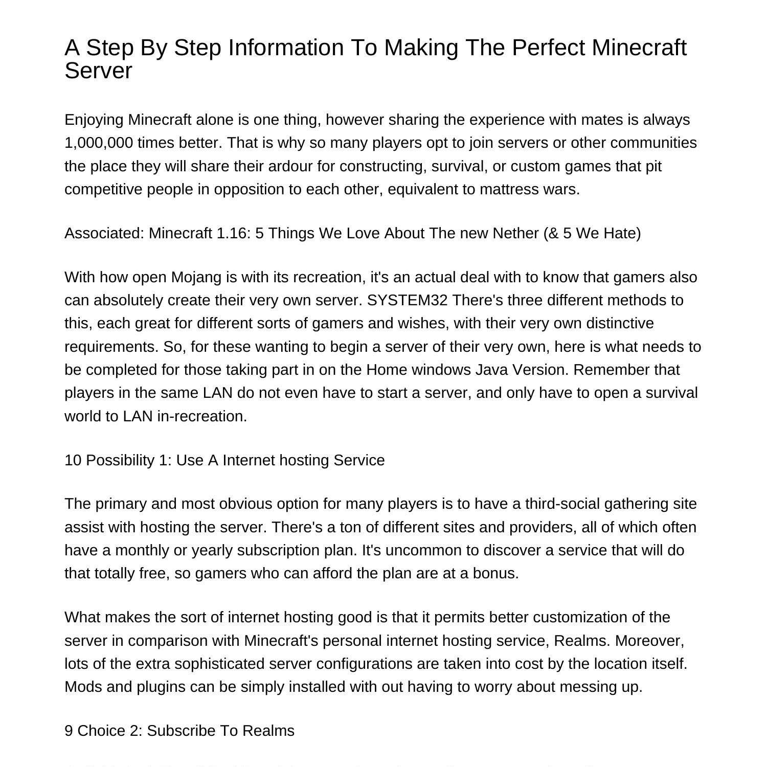 a-step-by-step-guide-to-making-the-right-minecraft-serverdkant-pdf-pdf