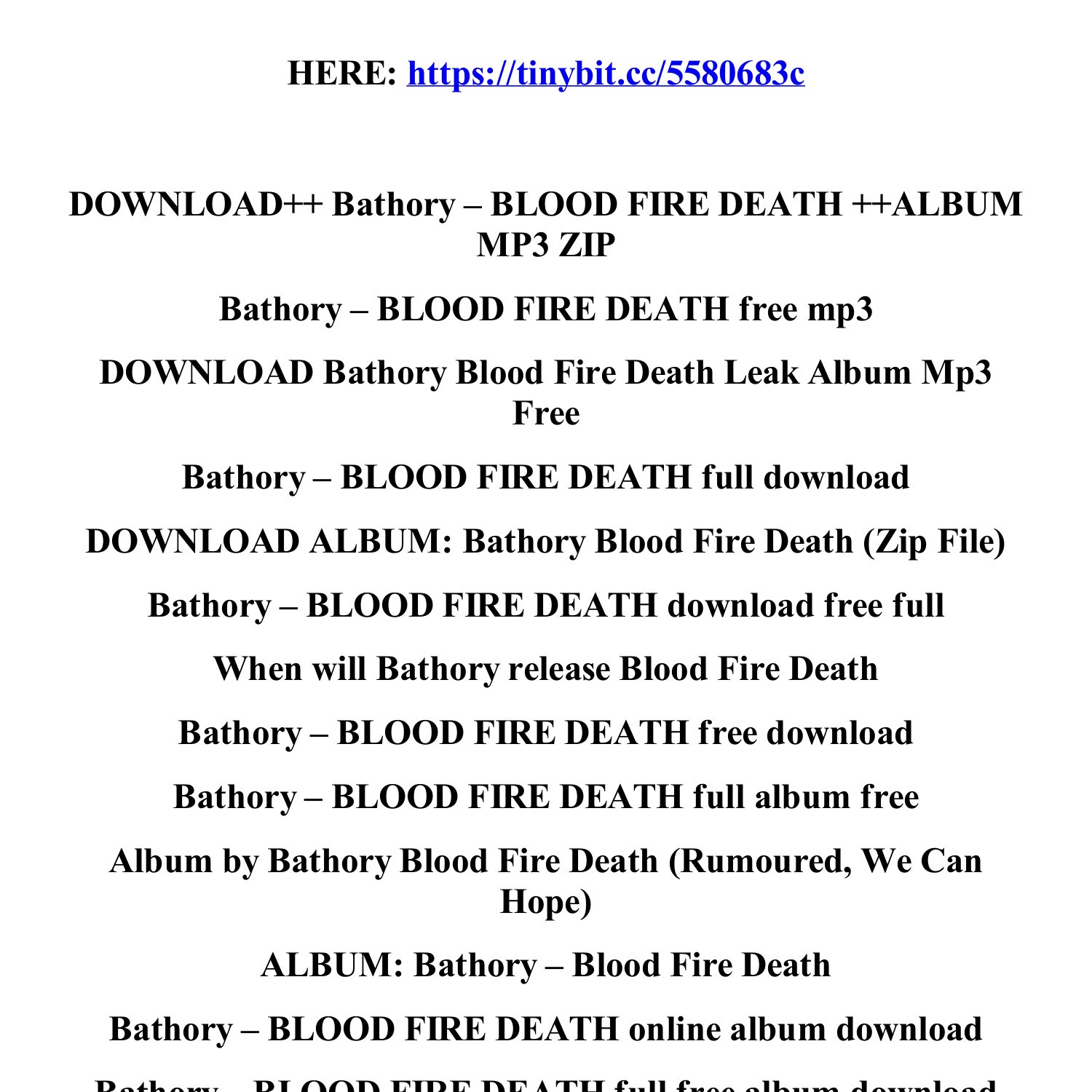 Download_bathory_blood_fire_death_album_mp3_zip.Pdf | DocDroid