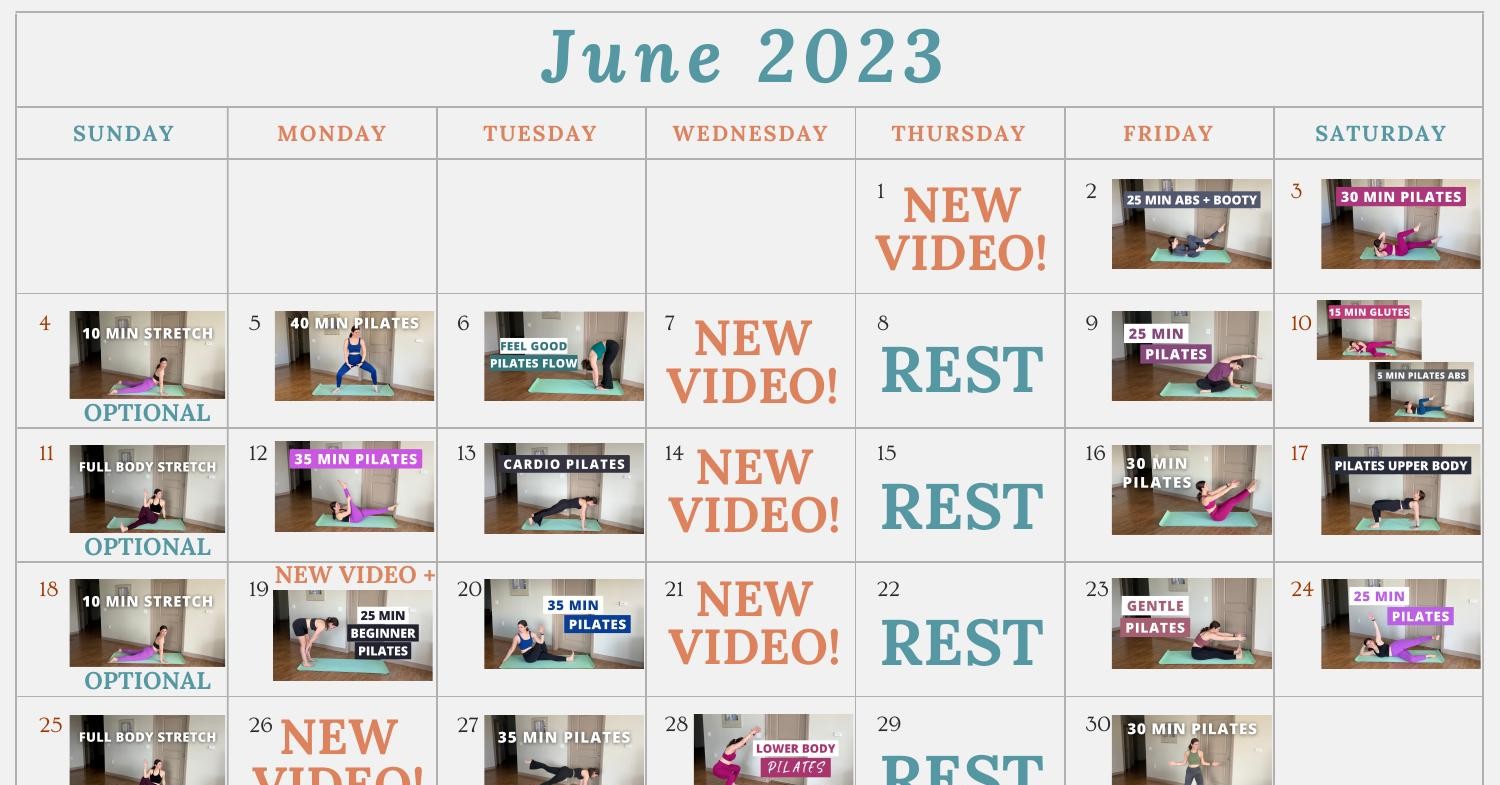 JUNE PILATES CHALLENGE.pdf DocDroid