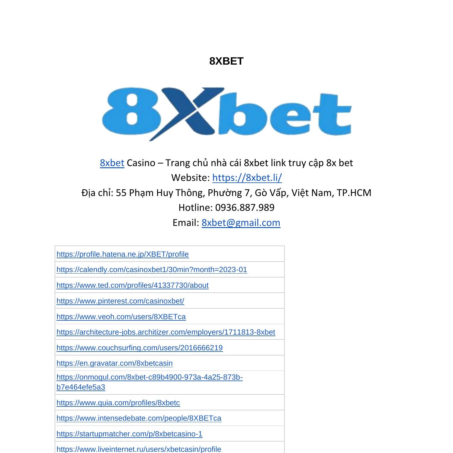 8xbet - Khám Phá Thế Giới Cá Cược Đỉnh Cao và Những Bí Mật Hấp Dẫn