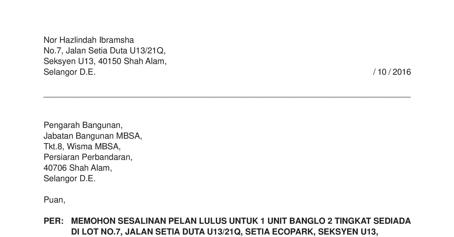 surat rasmi inggeris   10