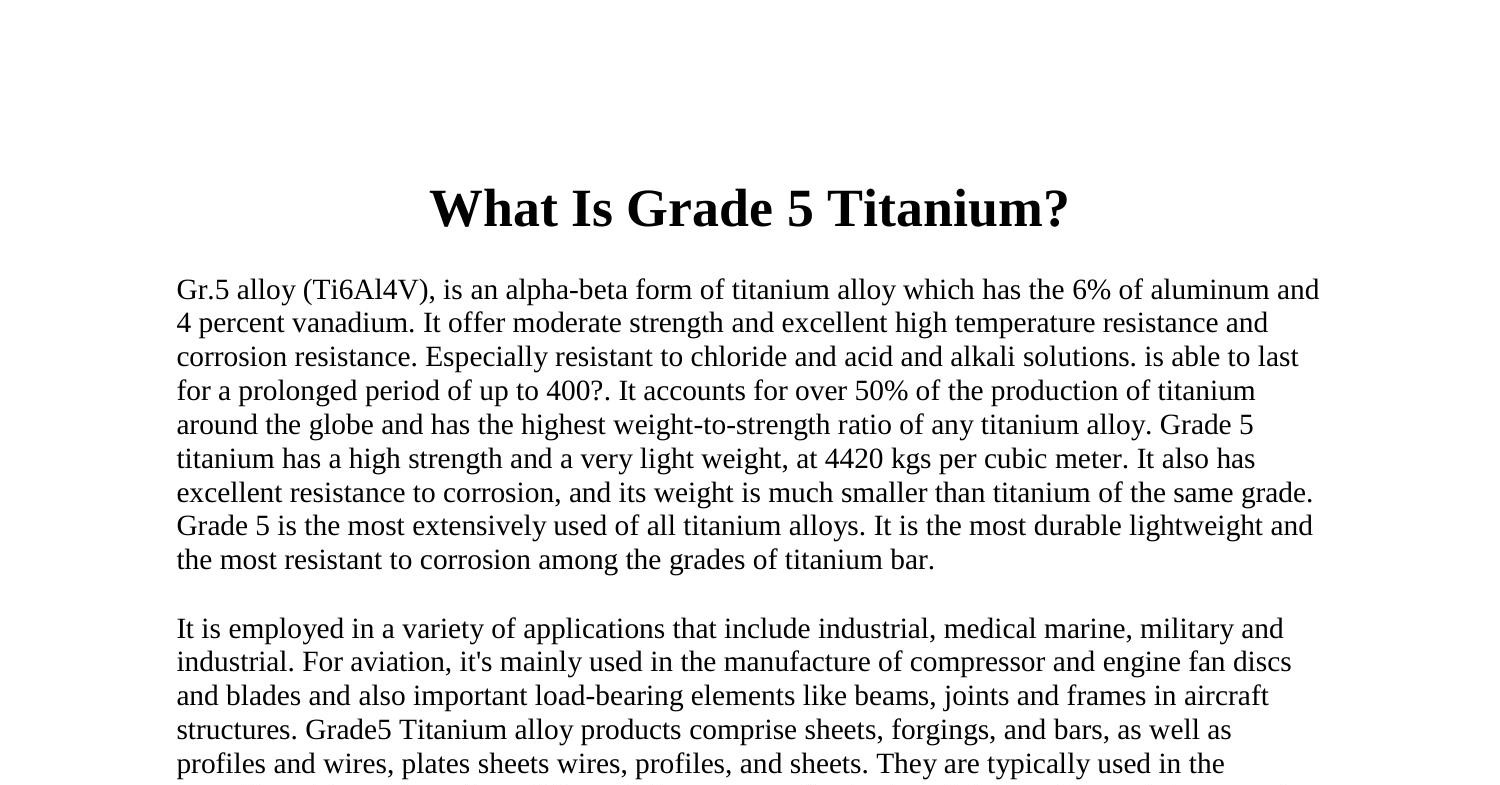 what-is-grade-5-titanium-pdf-docdroid