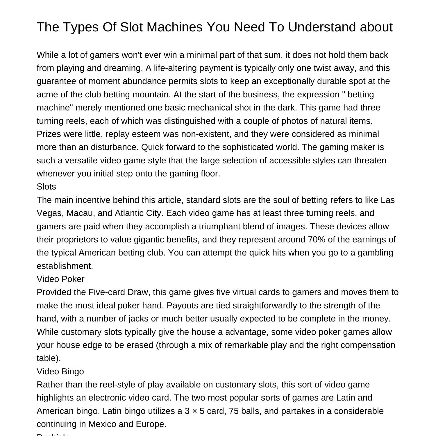 the-kind-of-slot-machines-you-required-to-understand-aboutpaxcf-pdf-pdf