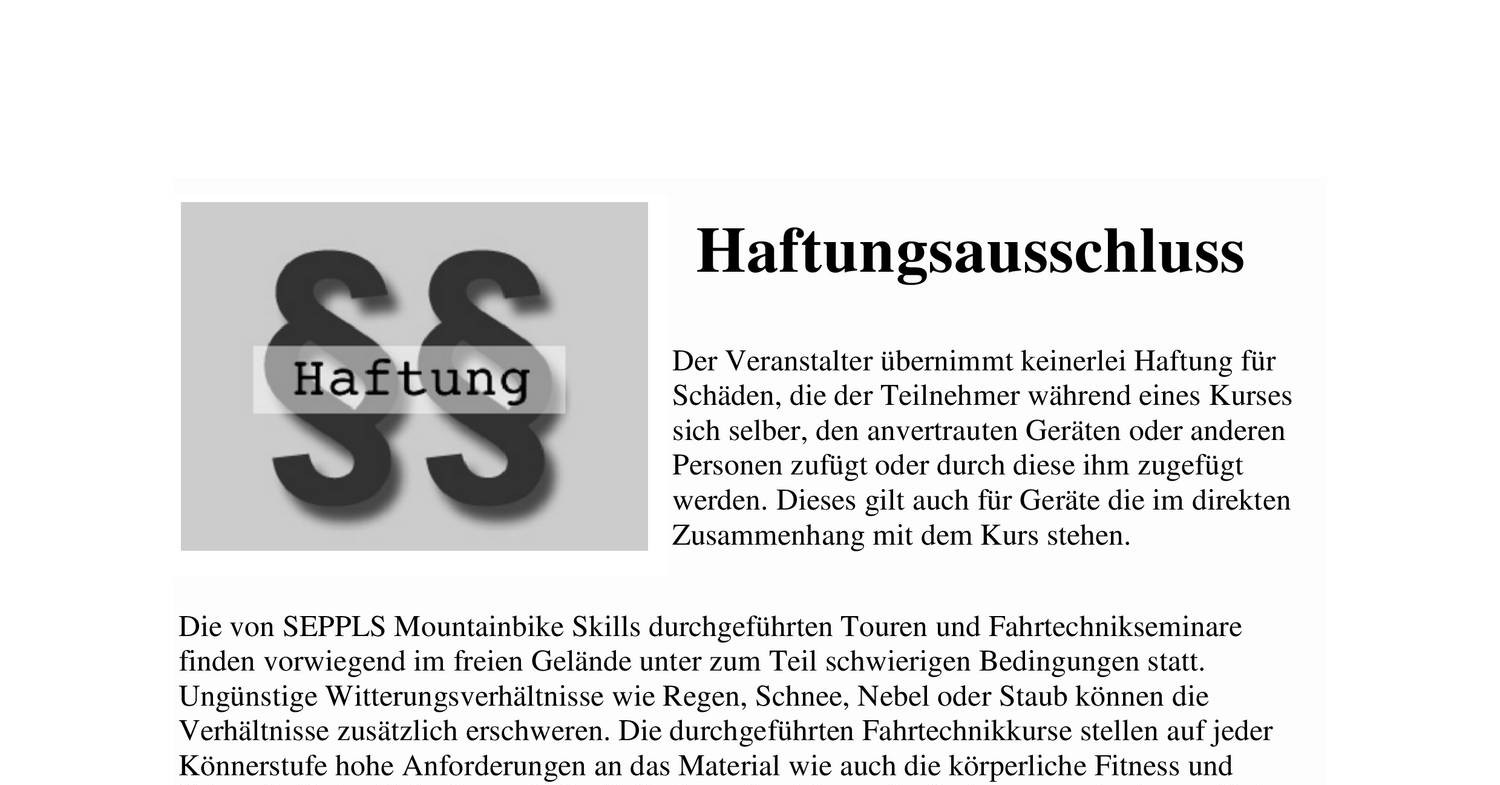 Haftungsausschluss.pdf | DocDroid