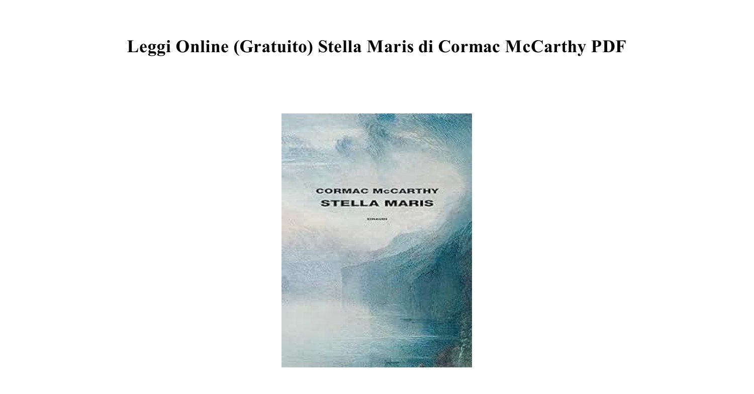 Epub Scaricare + Il passeggero di Cormac McCarthy (jk4jhh