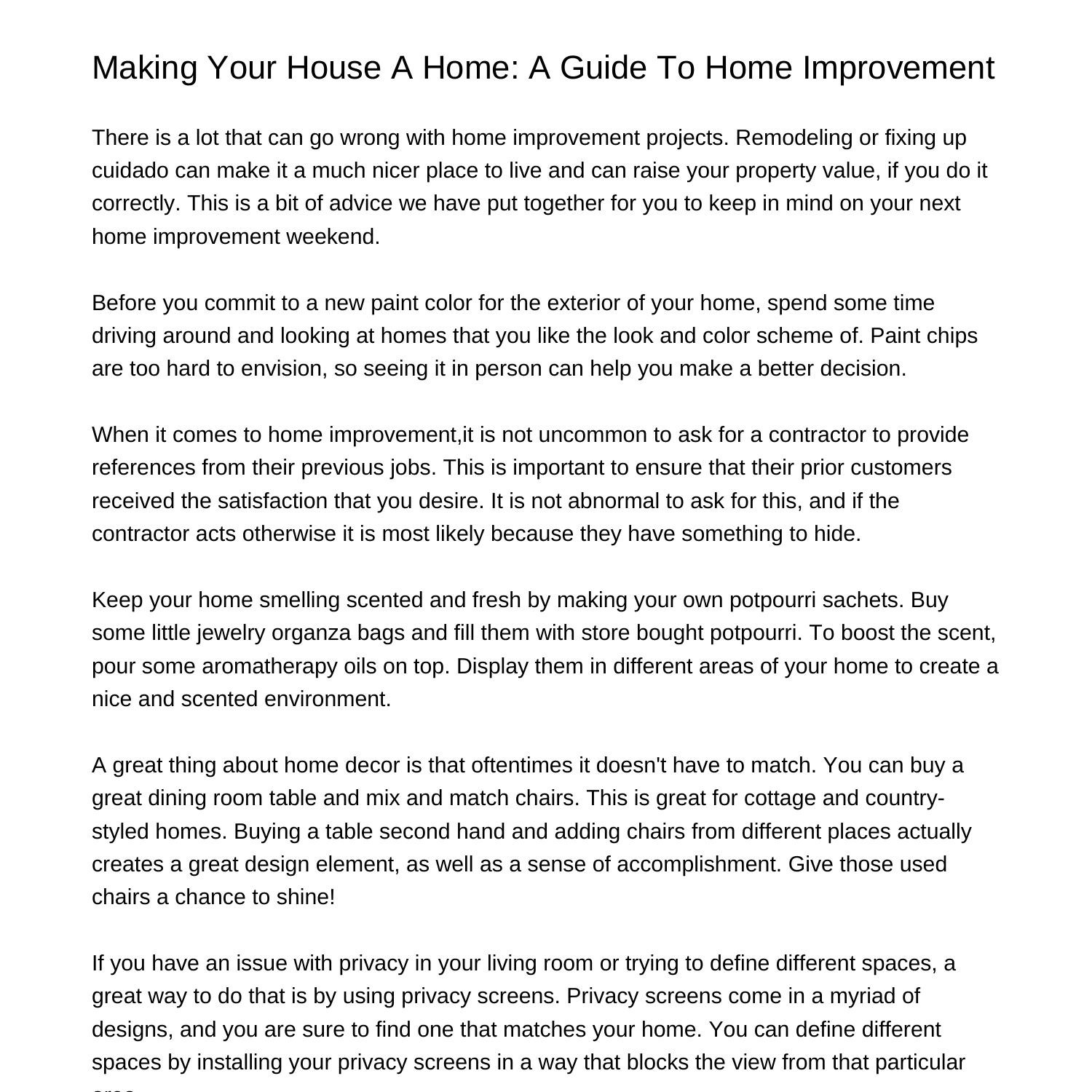 making-your-house-a-home-a-guide-to-home-improvementrauxx-pdf-pdf