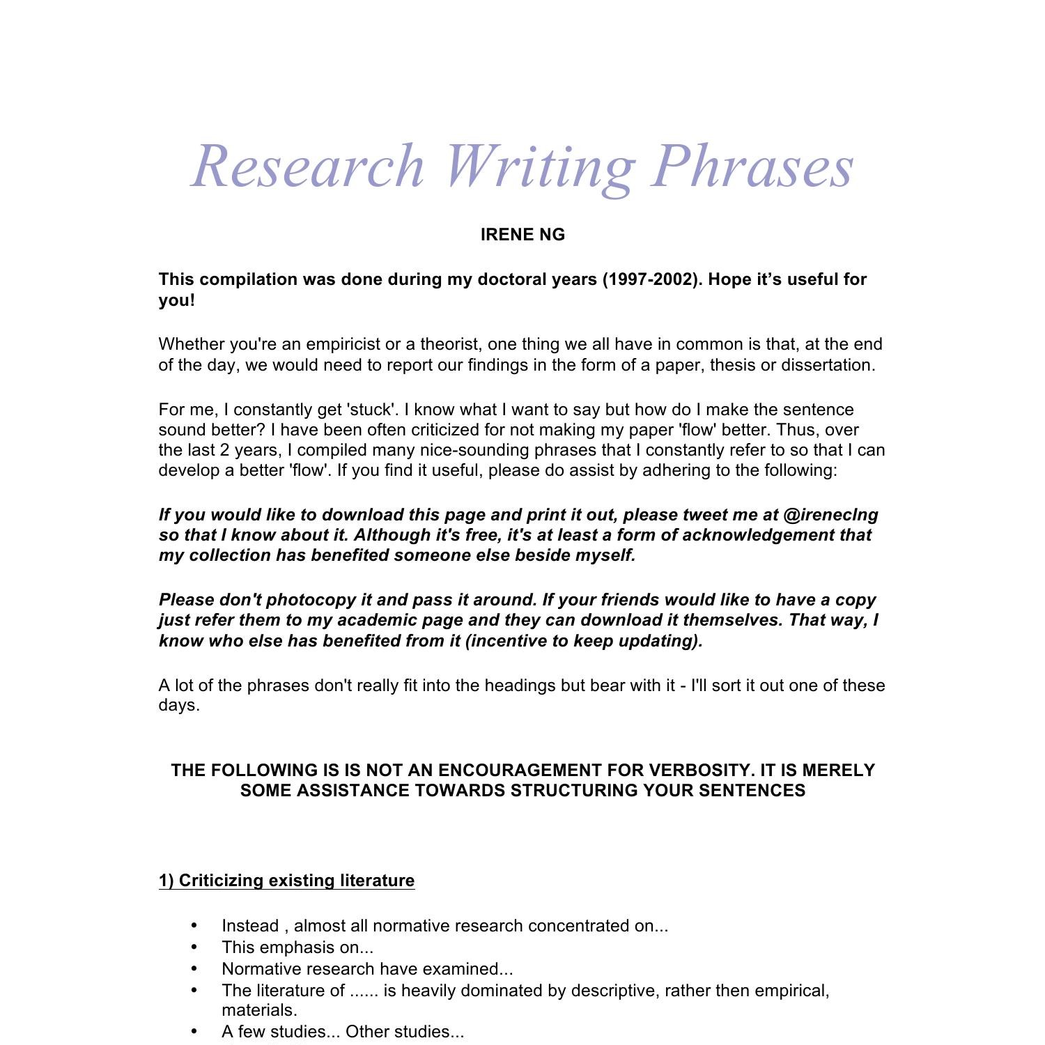 Business English Letter Writing Phrases Pdf