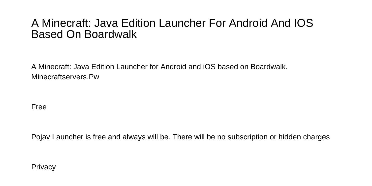 A Minecraft Java Edition Launcher For Android And IOS Based On Boardwalkanstp.pdf.pdf | DocDroid