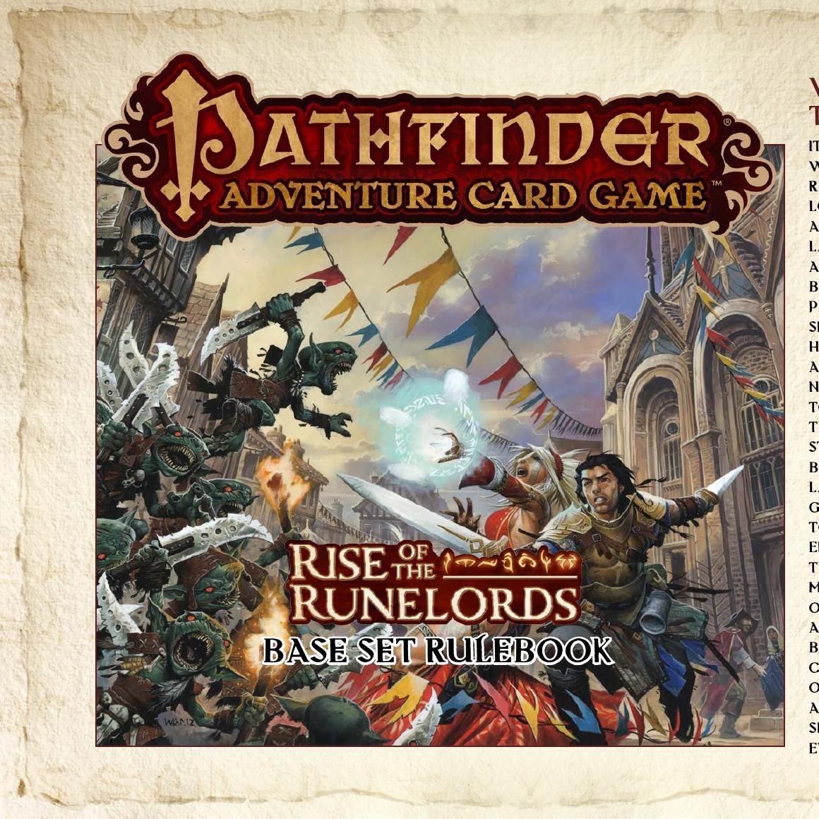 PathfinderCardGameRiseoftheRunelordsRules.pdf | DocDroid