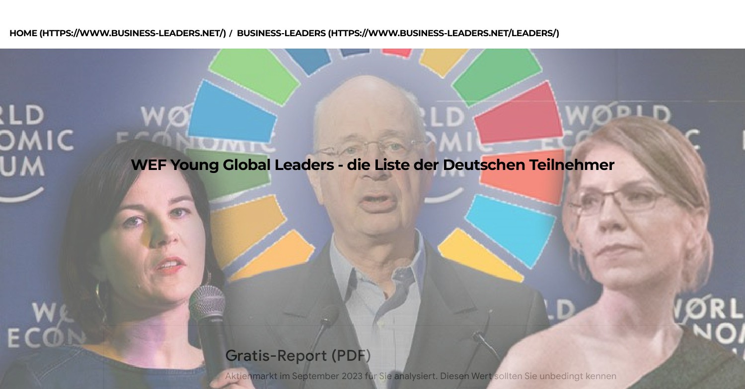 WEF Young Global Leaders die Liste der Deutschen Teilnehmer.pdf