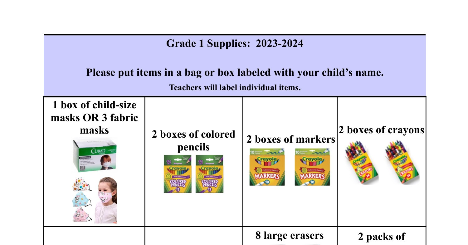 Grade 1 Supply List_ 20232024 Eng_Mon.docx.pdf DocDroid