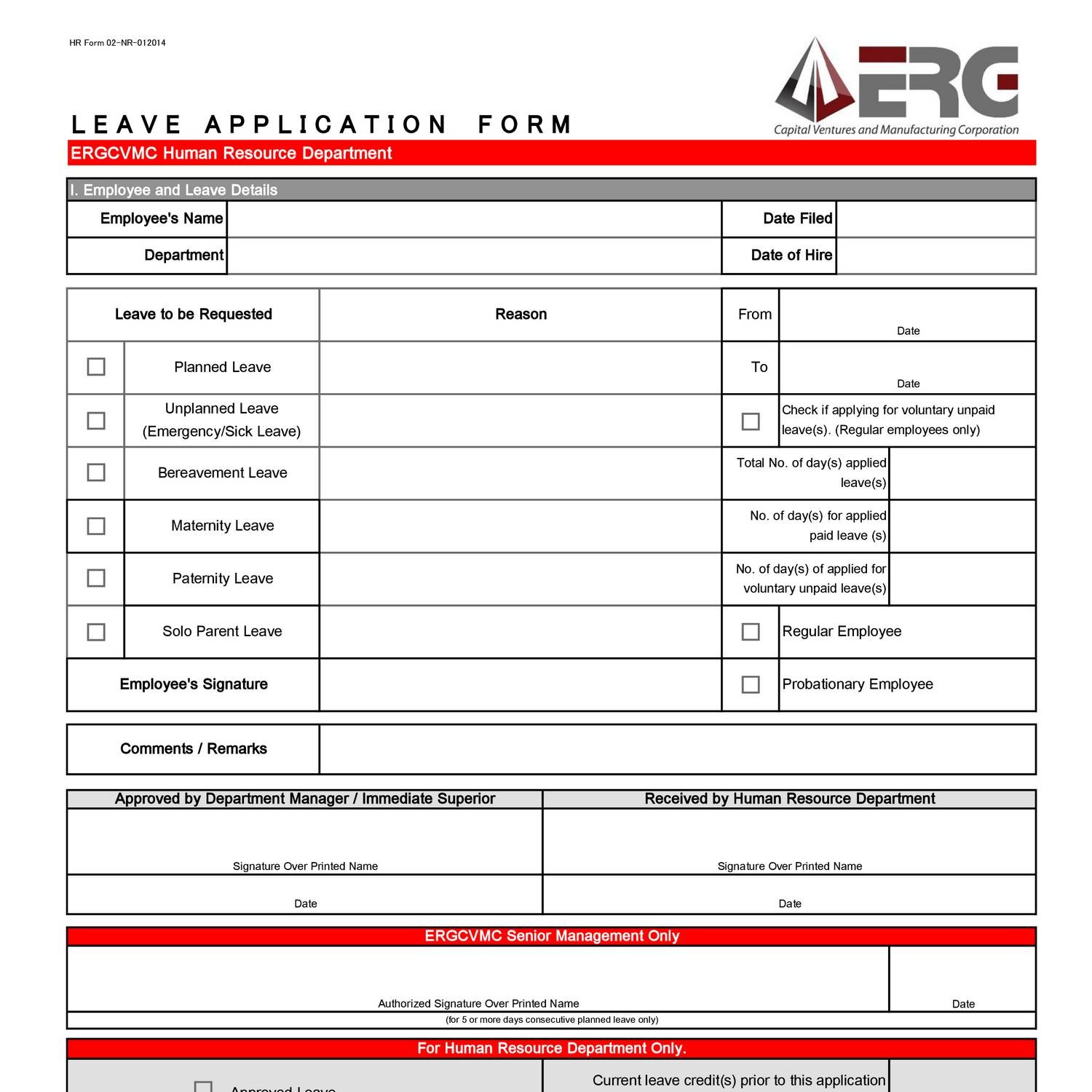 Employee Leave Form.pdf | DocDroid