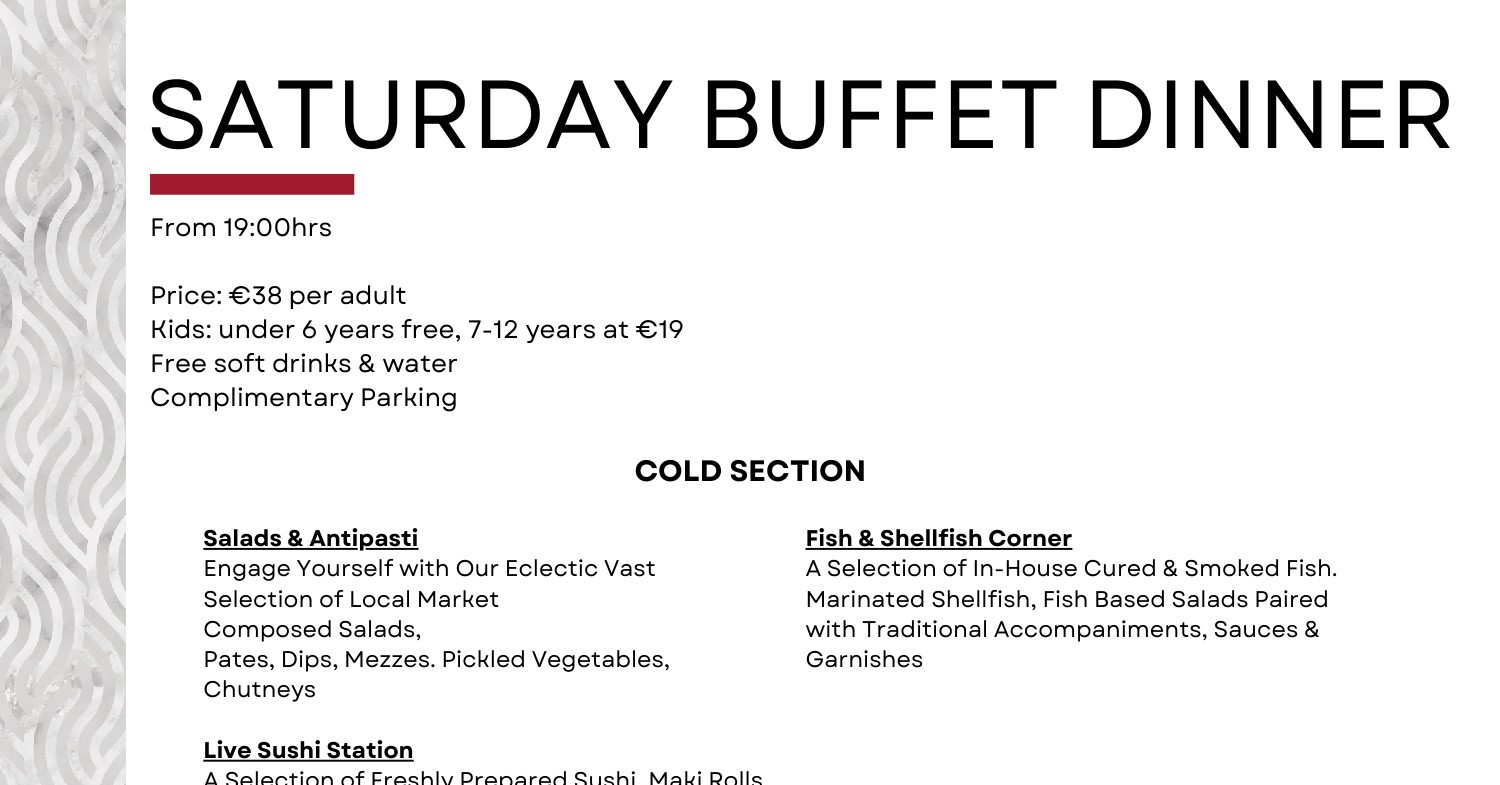 Saturday Buffet Dinner Menu 20232024.pdf DocDroid