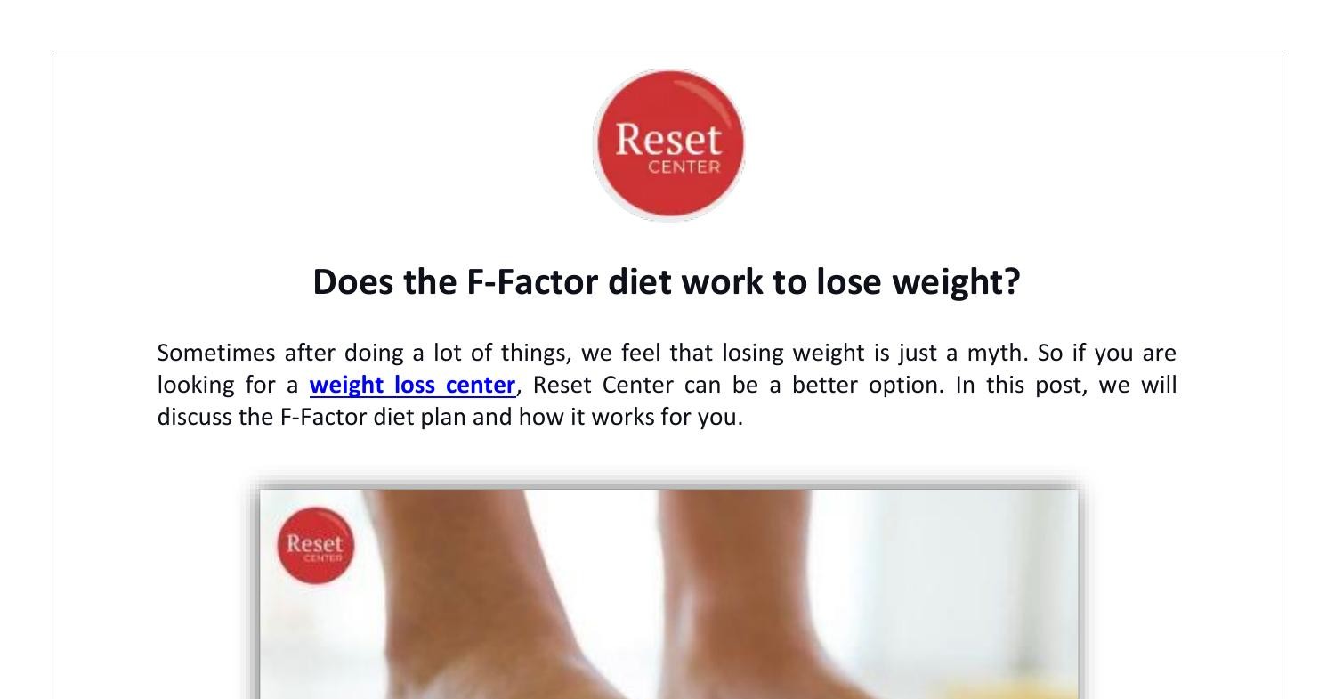 Does The F Factor Diet Work To Lose Weight Pdf Docdroid