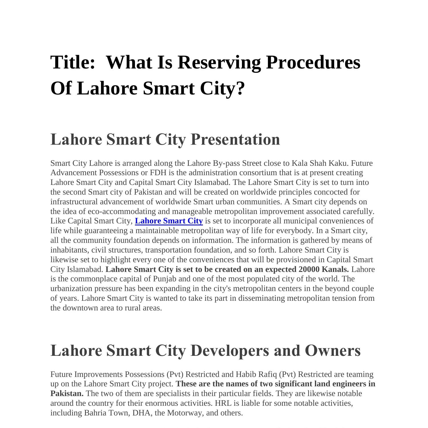 what-is-reserving-procedures-of-lahore-smart-city-pdf-docdroid