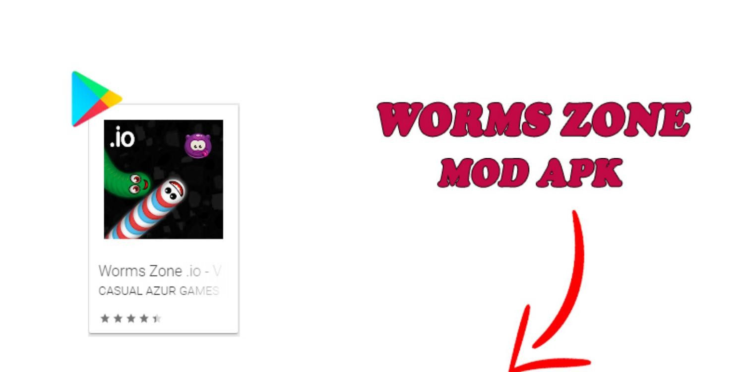 64 Mod Apk Game Worms Zone  Free