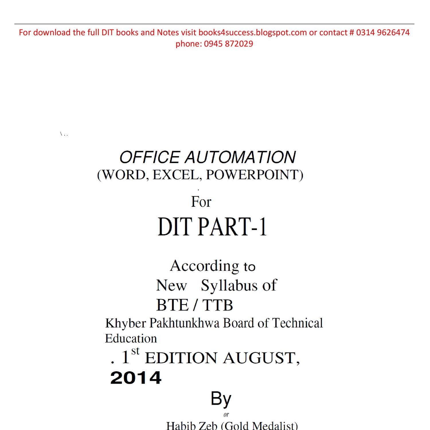 OFFICE AUTOMATION.pdf | DocDroid