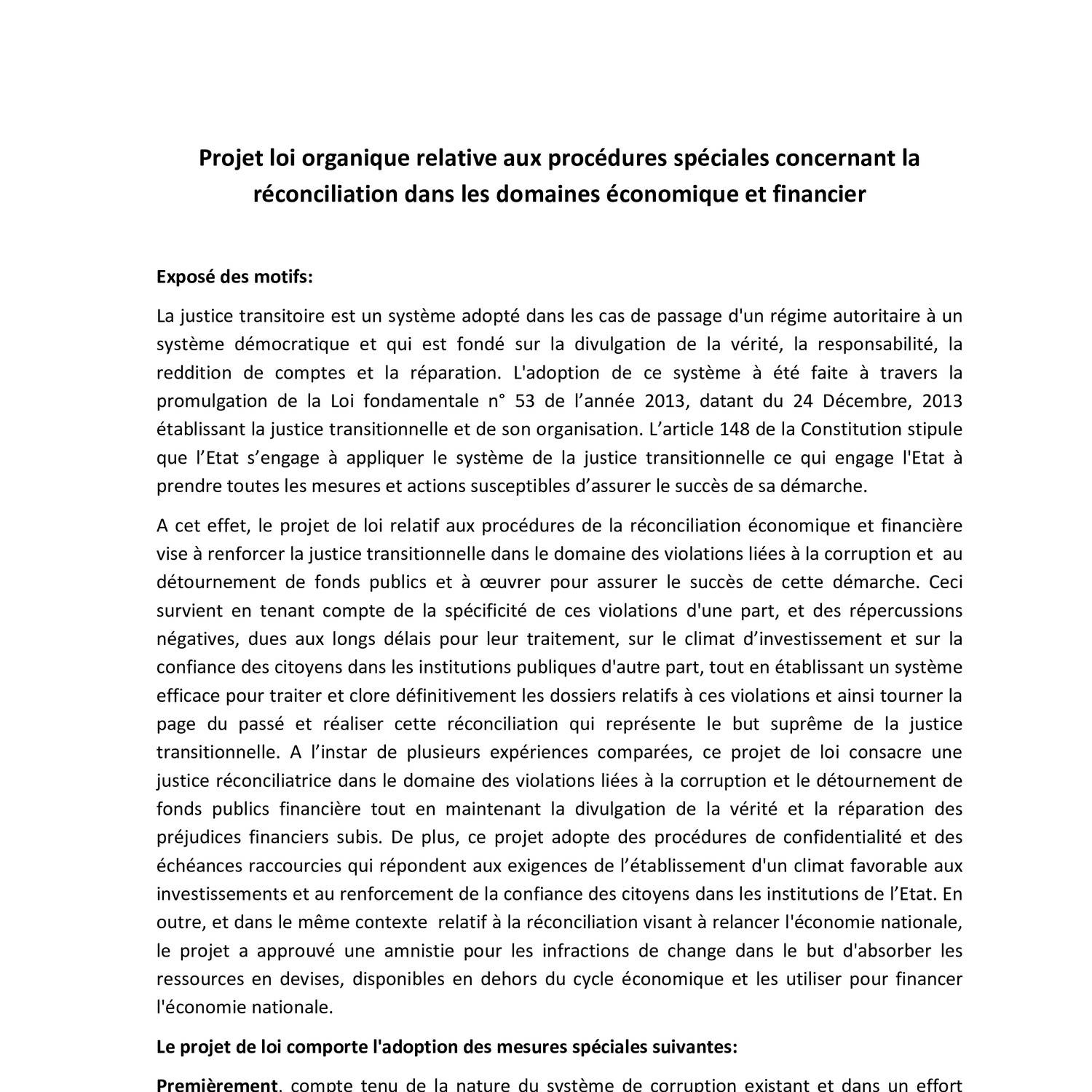 Projet loi organique sur la réconciliation nationale_version FR2.pdf