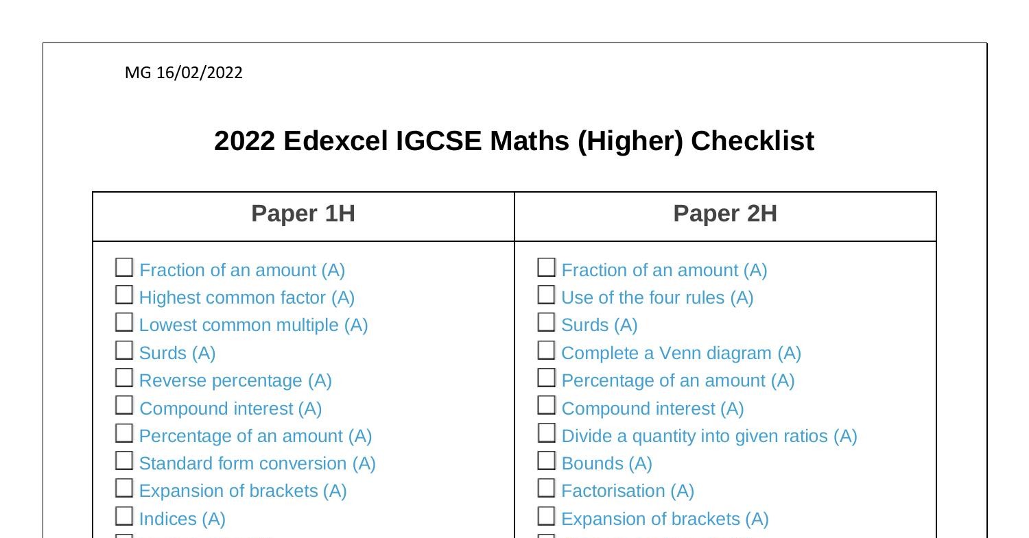 What is Edexcel iGCSE? • Skolatis