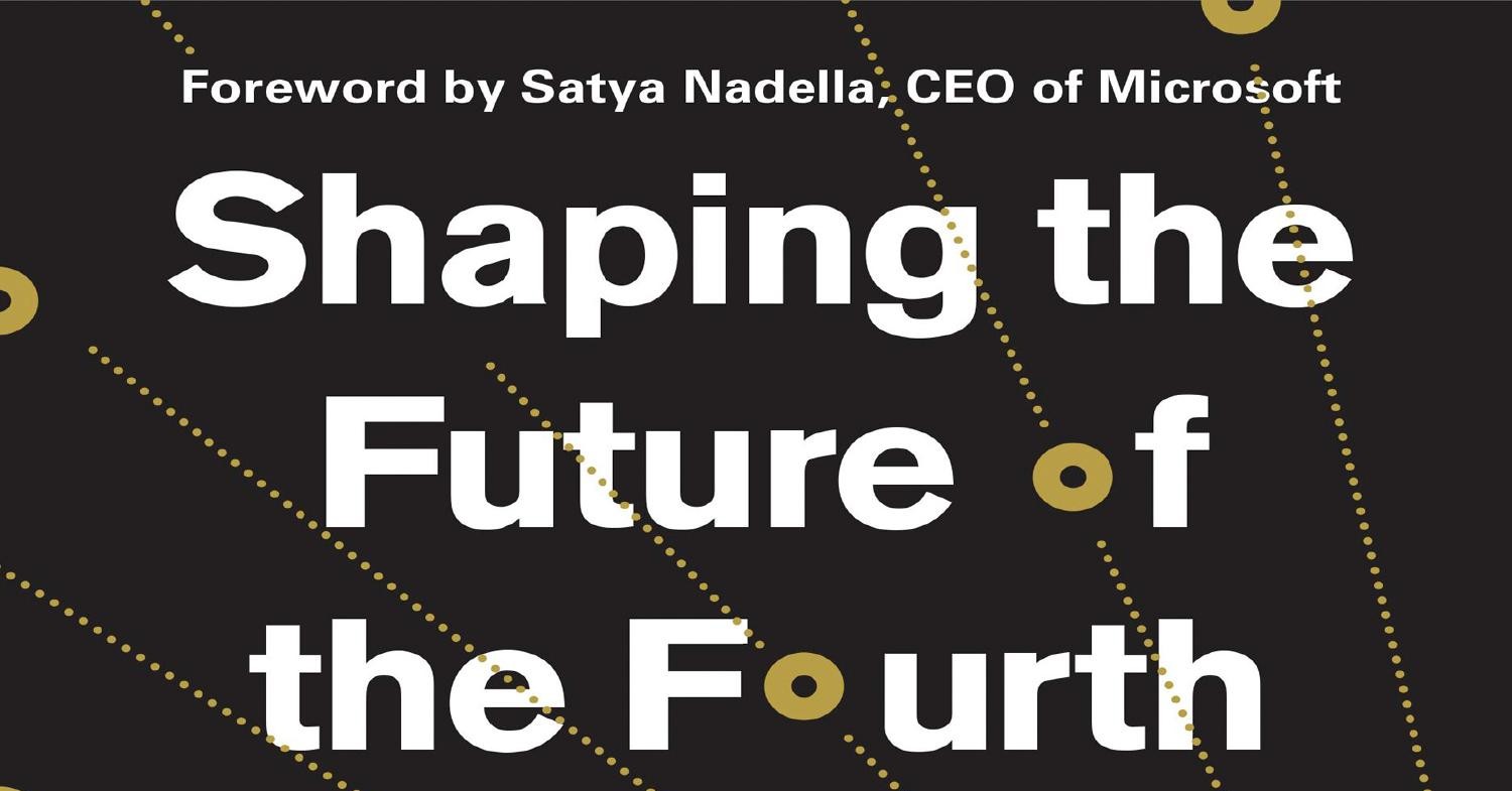 Klaus Schwab - Shaping The Future of The Fourth Industrial 