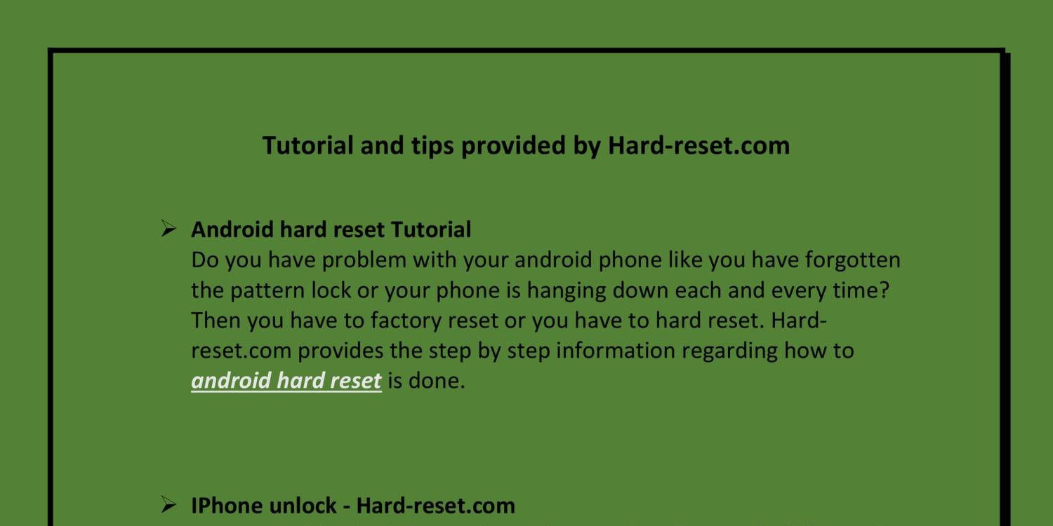 Android hard reset Tutorial.pdf | DocDroid