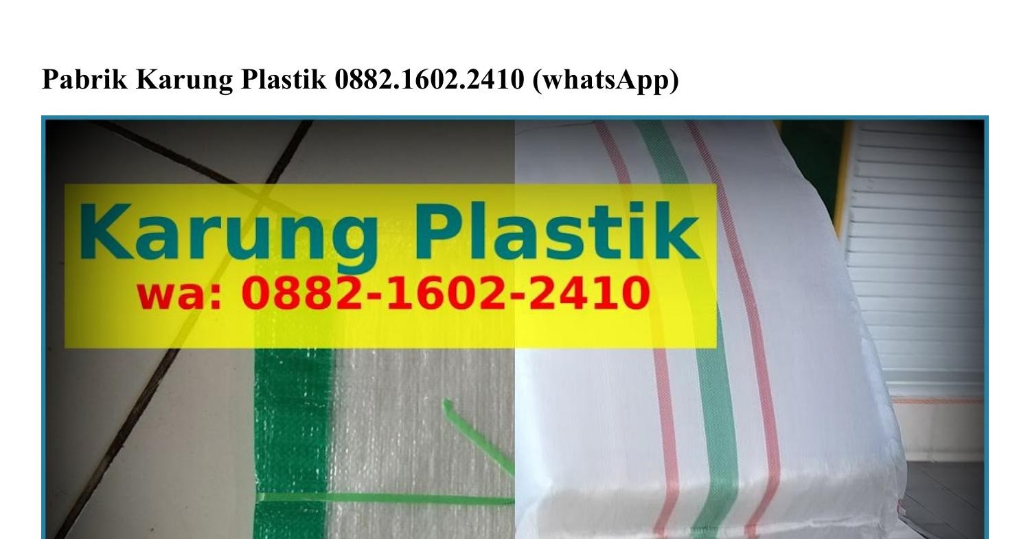 Pabrik Karung Plastik (1).pdf | DocDroid