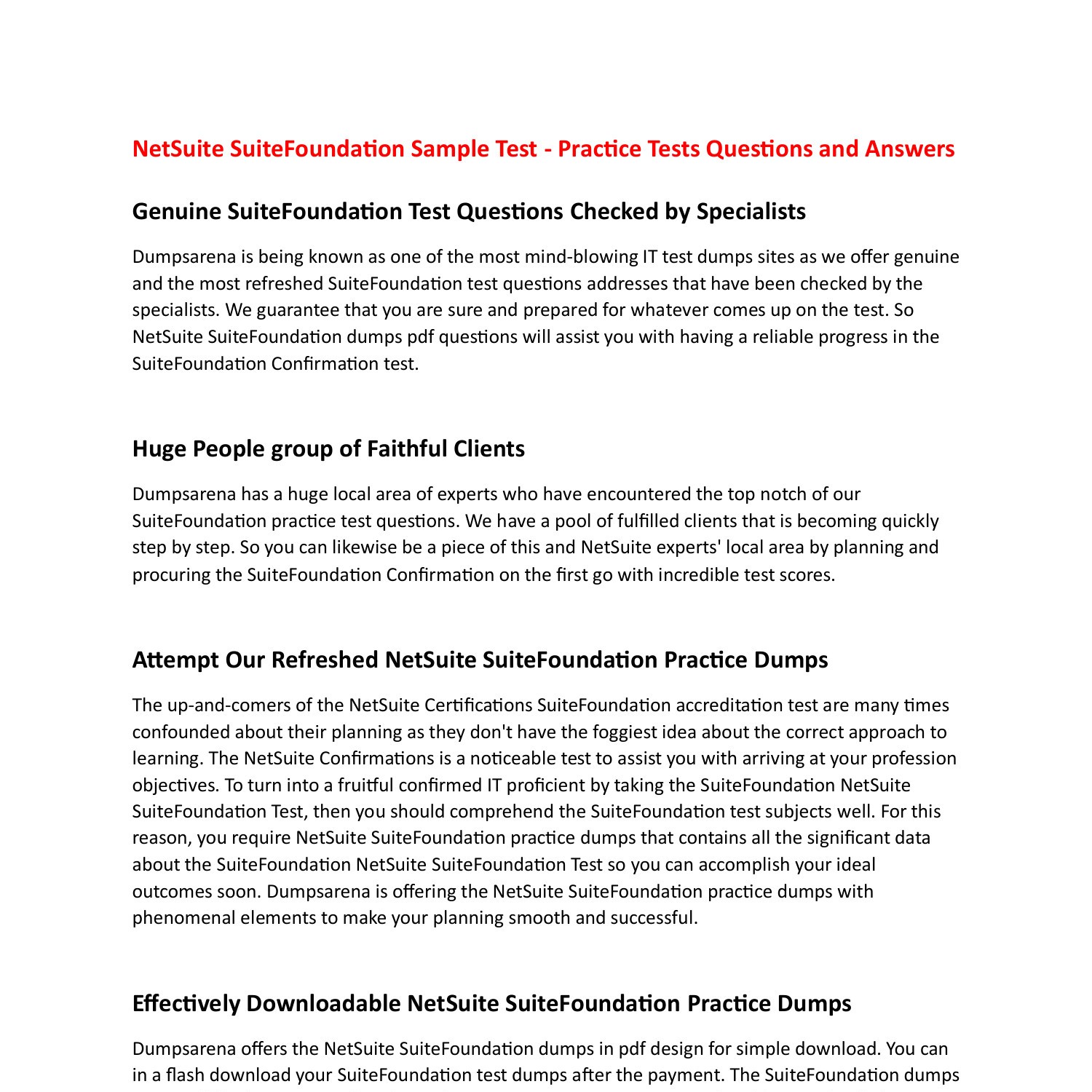 NetSuite SuiteFoundation Sample Test.pdf DocDroid