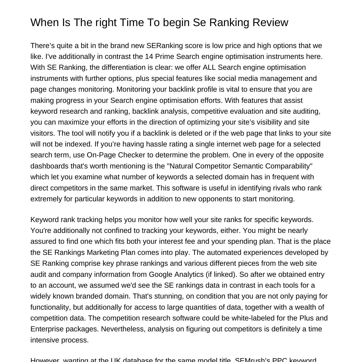 when-is-the-appropriate-time-to-start-out-se-ranking-reviewuqgmz-pdf