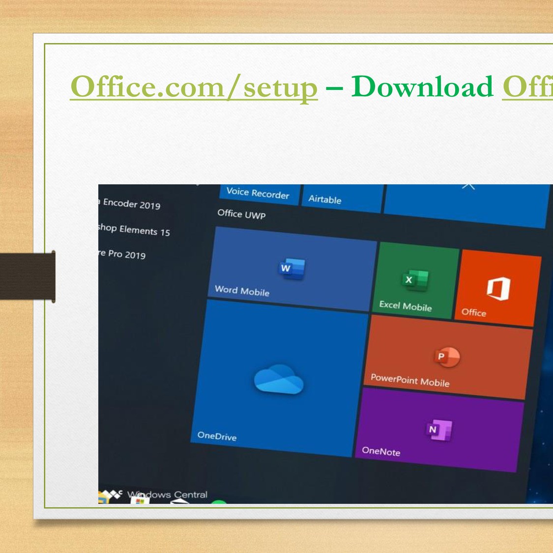 microsoft office setup offline