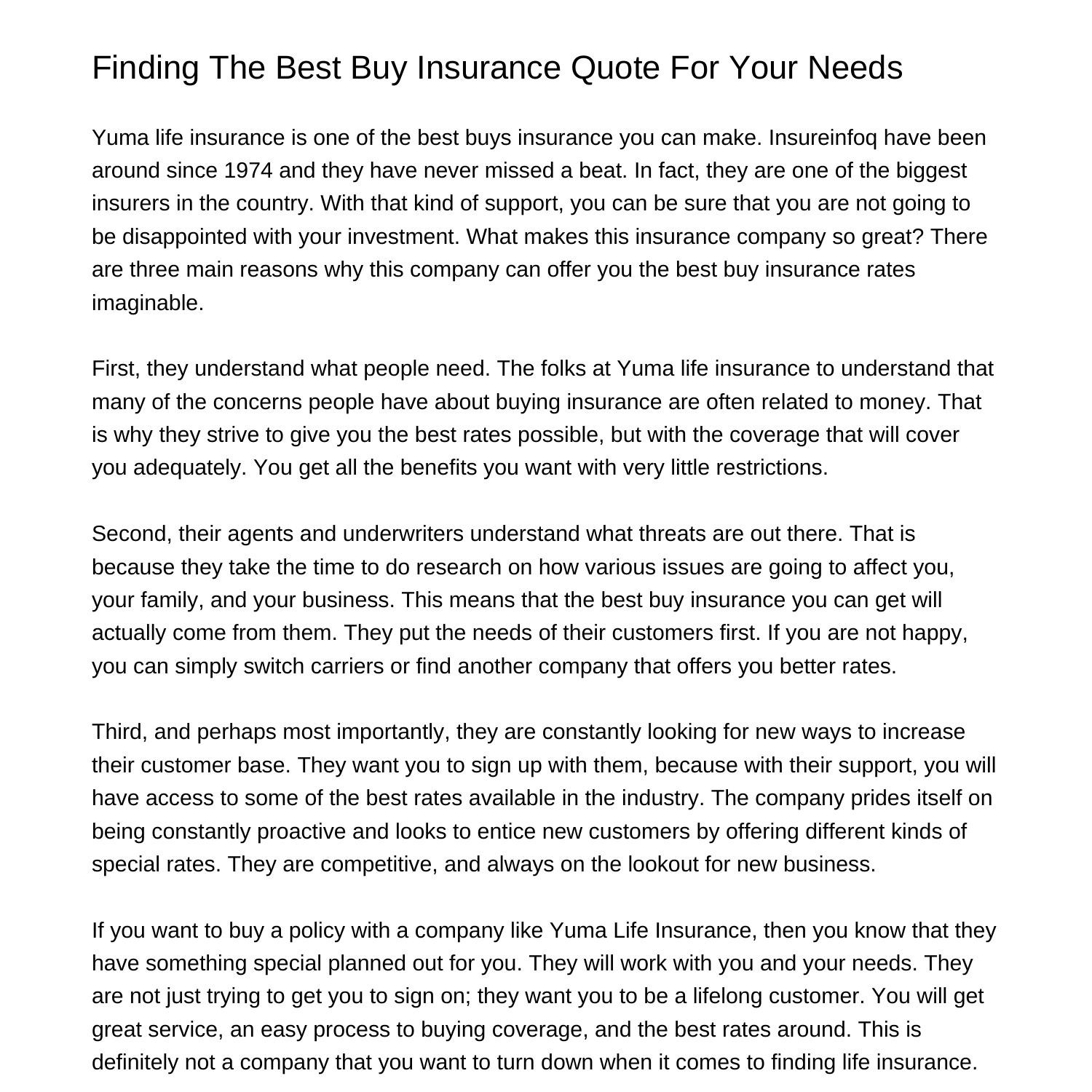 finding-the-best-buy-insurance-quote-for-your-needscehse-pdf-pdf-docdroid