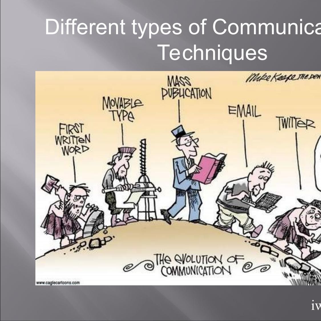 What Are 5 Different Types Of Communication Techniques