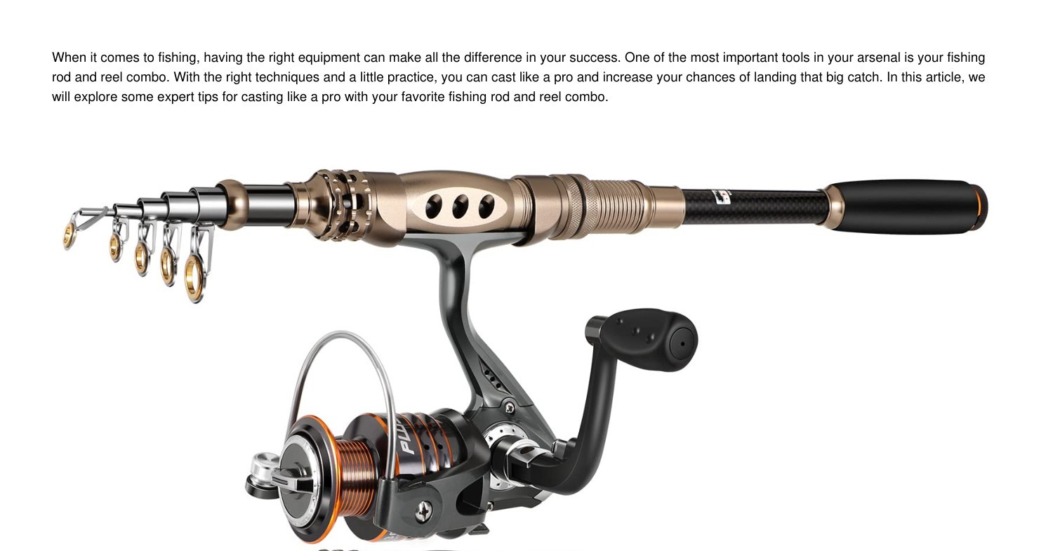 Expert Tips for Casting Like a Pro with Your Favorite Fishing Rod