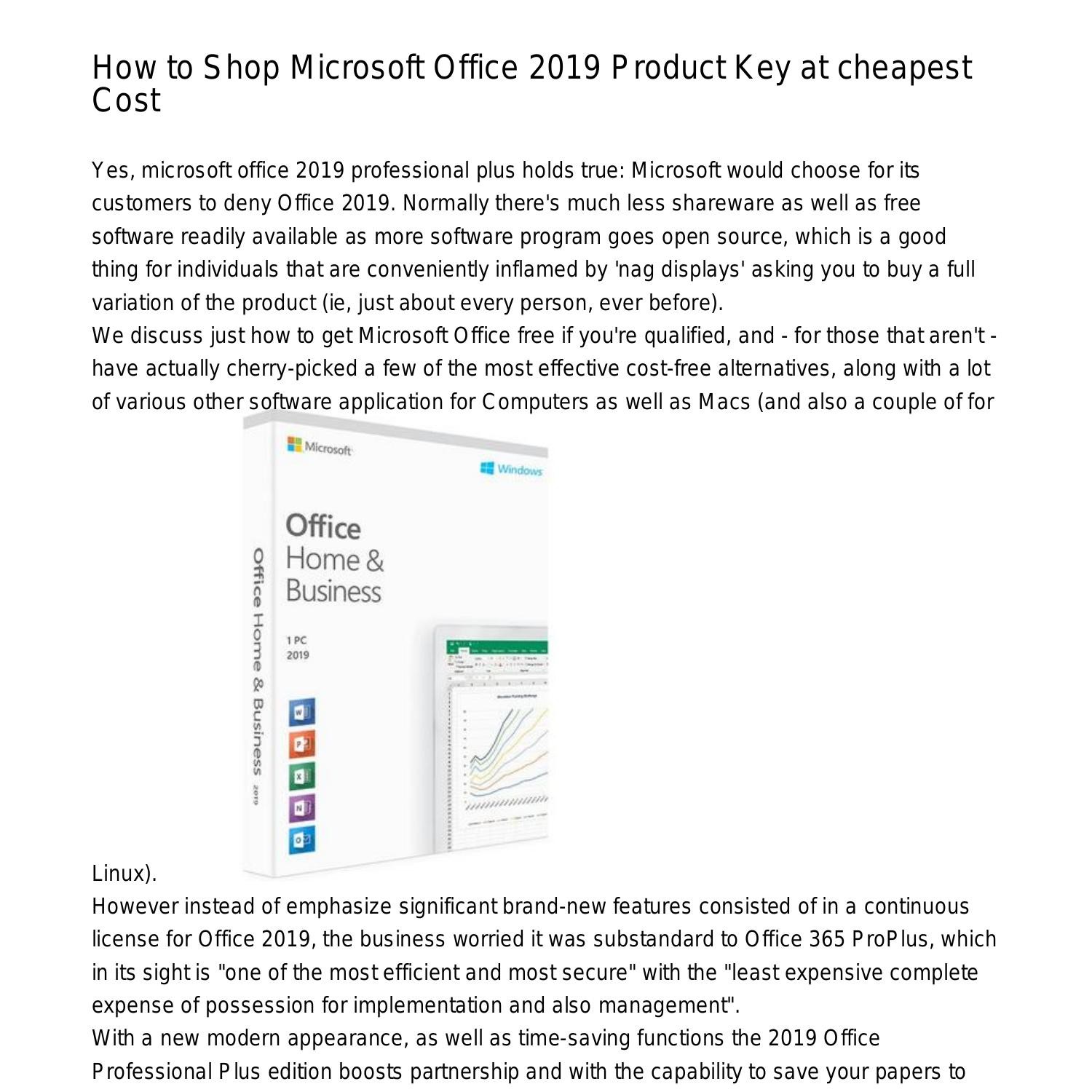 buy microsoft office cheapest