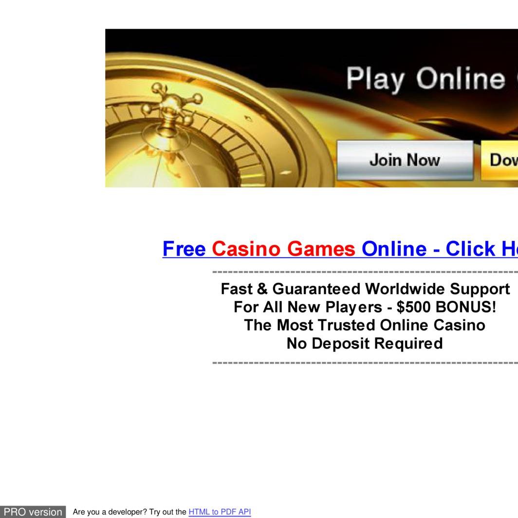 online casino jogos