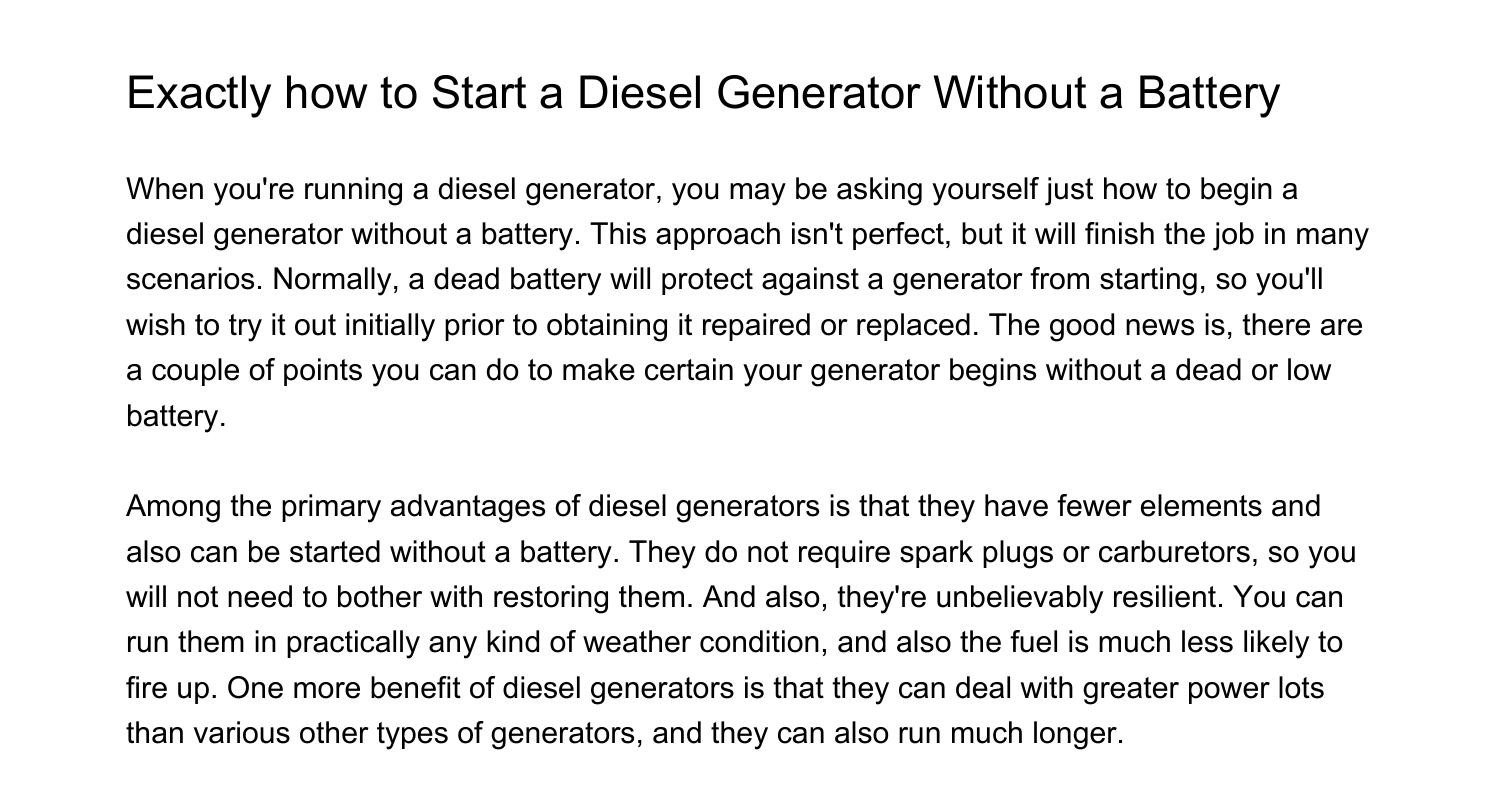 just-how-to-start-a-diesel-generator-without-a-batteryqsbed-pdf-pdf