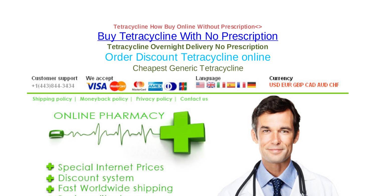 Online tetracycline