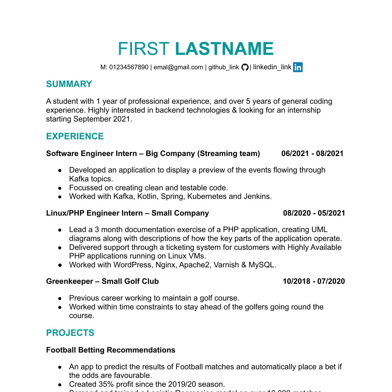 Copy Of Anonymised Cv.pdf 