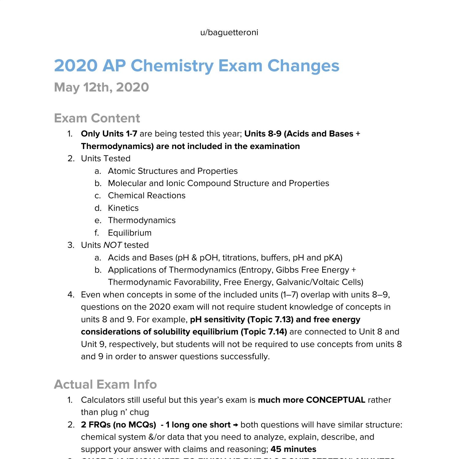 AP Chemistry 2020 Changes baguetteroni.pdf DocDroid