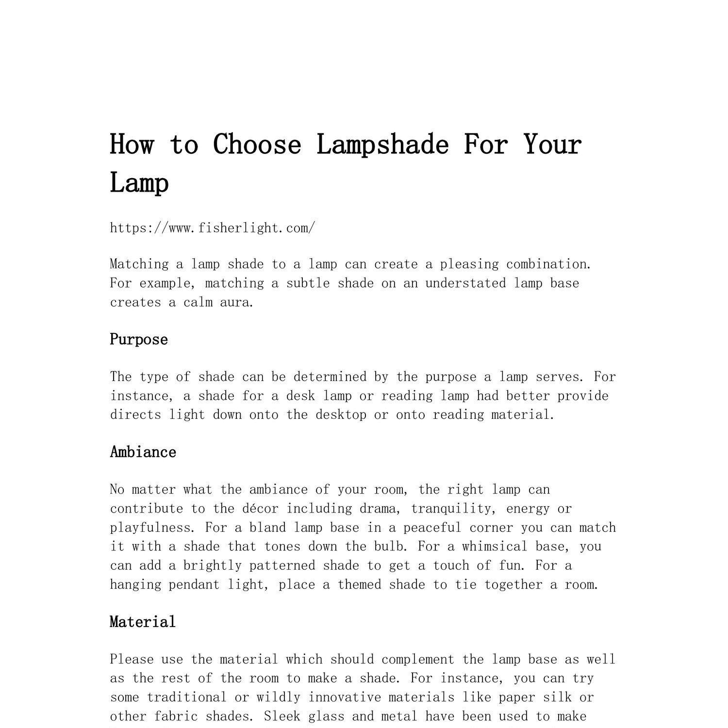 how-to-choose-lampshade-for-your-lamp-pdf-docdroid