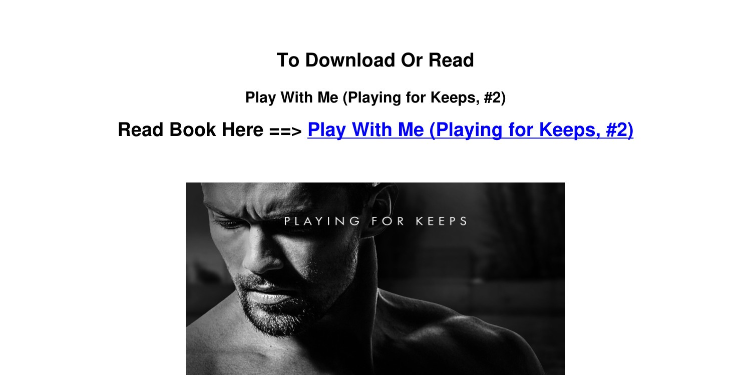 download Pdf Play With Me Playing for Keeps 2 BY Becka Mack.pdf