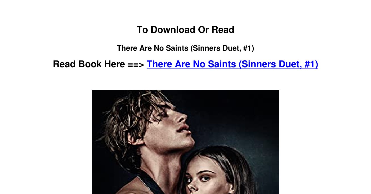Download epub There Are No Saints Sinners Duet 1 By Sophie Lark.pdf ...