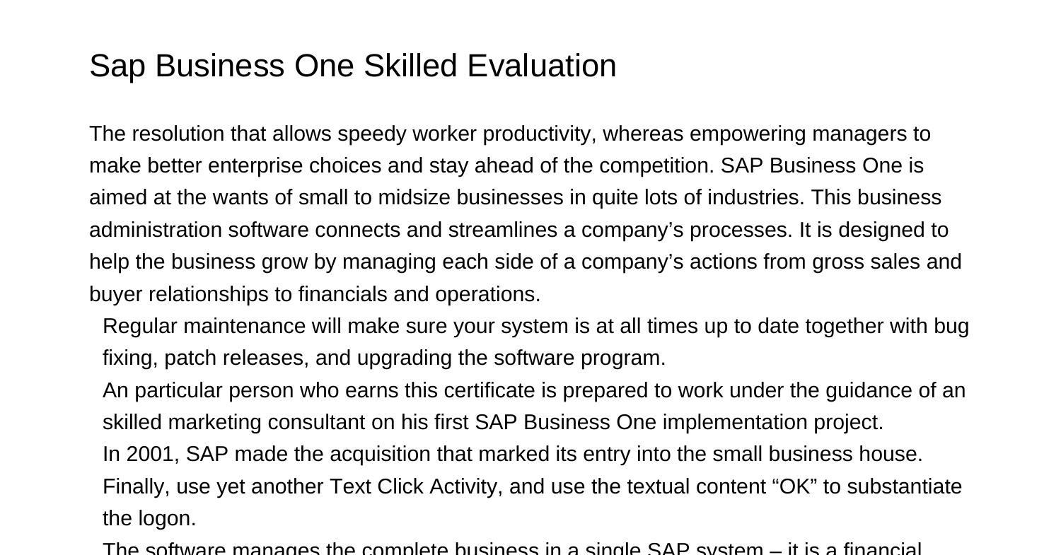 sap-business-one-professional-evaluateduxkj-pdf-pdf-docdroid