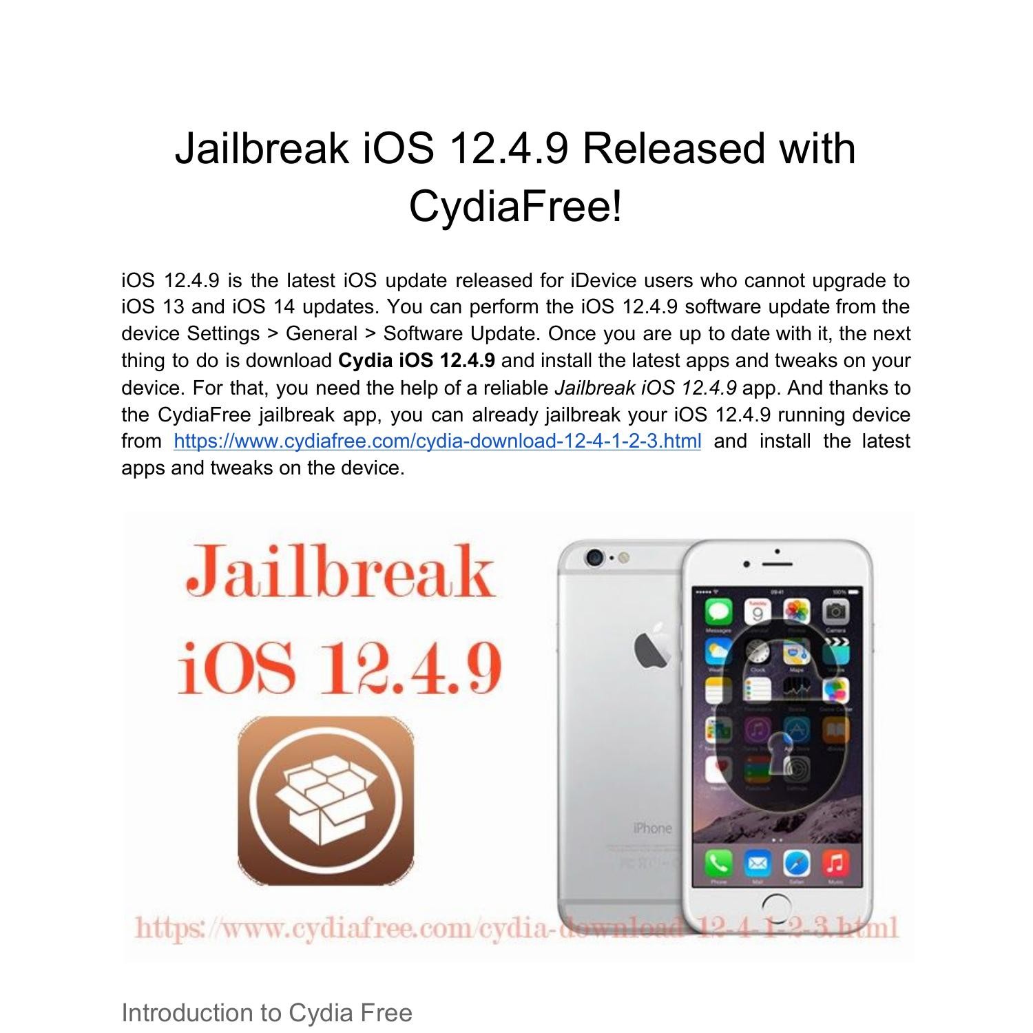 iphone free jailbreak download