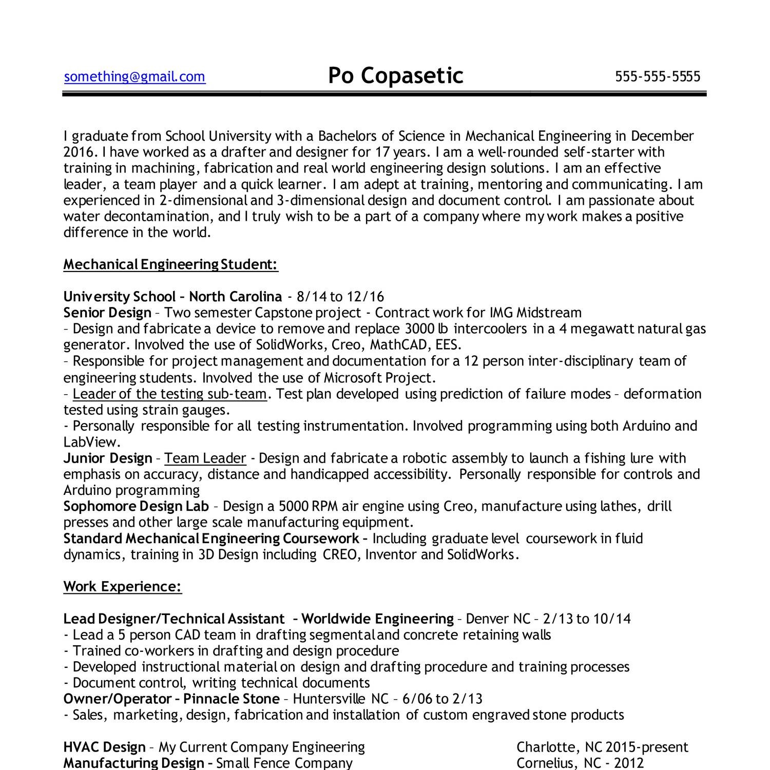 XYZ Resume For Review pdf DocDroid