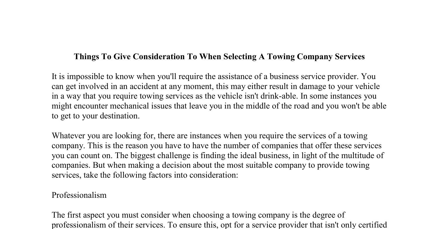 things-to-give-consideration-to-when-selecting-a-towing-company