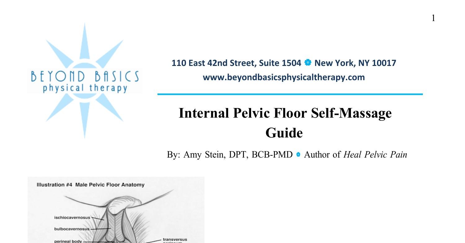 Int Pelvic Floor Self Massage Guide Ezmagic Pdf Docdroid