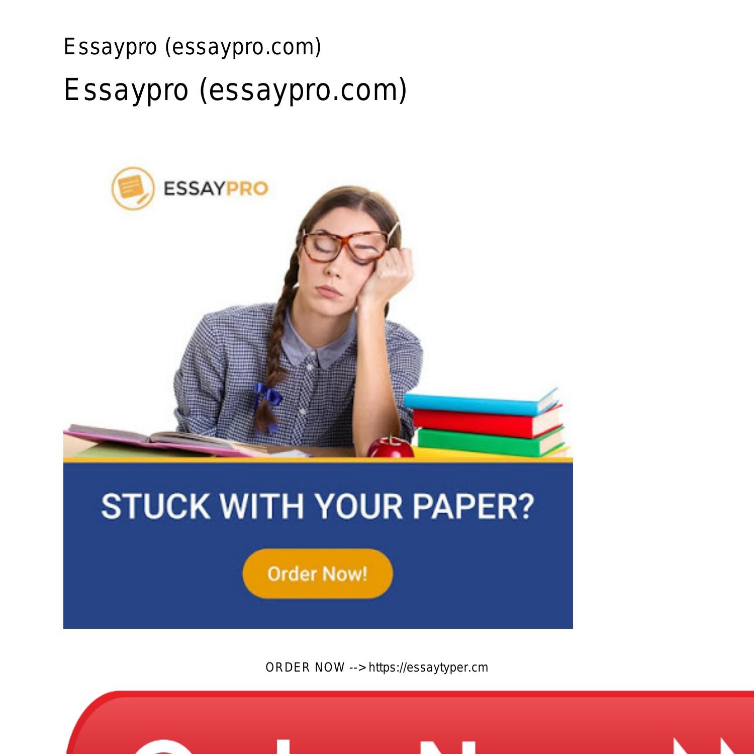 essaypro.com promo code